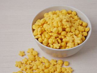 a delicious Breakfast cereal with milk
