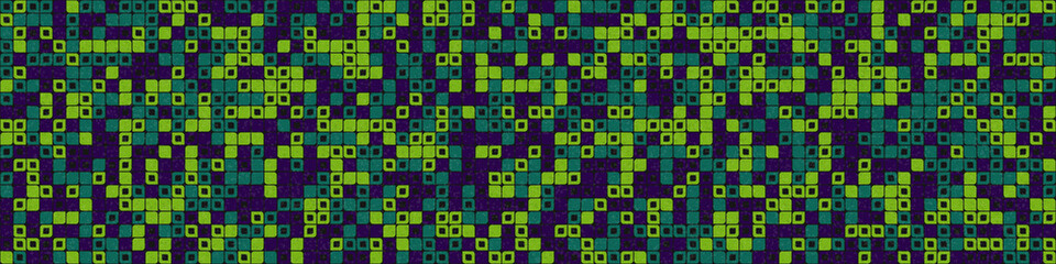 Abstract Geometric Pattern generative computational art illustration