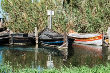 Obraz premium Pier and boats