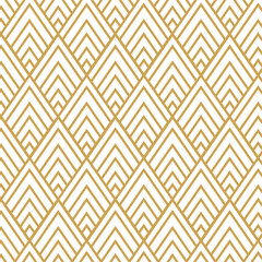 Seamless pattern, geometric pattern. Photo wallpapers for walls. Rhombuses, 3 d illusion,  drawing. Lines.