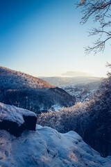 Schnee im Th&uuml;ringer Wald