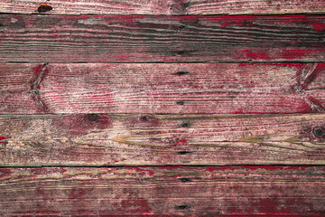 Horizontal boards. Street floor for dancing. Wood texture background
