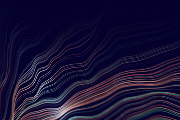 Abstract Technology Waving Lines Swirling Background, Energy Wallpaper