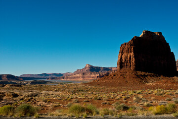 USA, Utah, State 95 at Hite on Upper Lake Powell