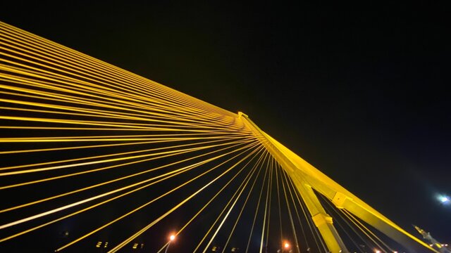 bridge at night