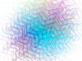 surreal futuristic digital 3d design art abstract background fractal illustration for meditation and decoration wallpaper