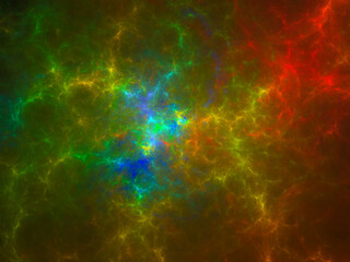 surreal futuristic digital 3d design art abstract background fractal illustration for meditation and decoration wallpaper
