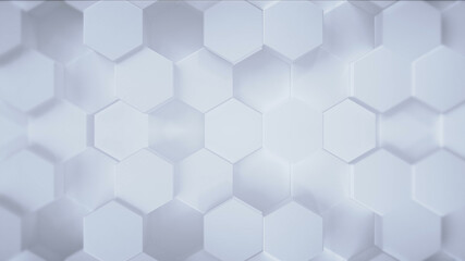 Hexagons 3D Background Corporate Business Promotion