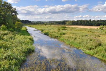 river, water, active recreation, Biebrza, © Albin Marciniak