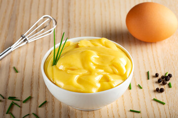 Homemade mayonnaise