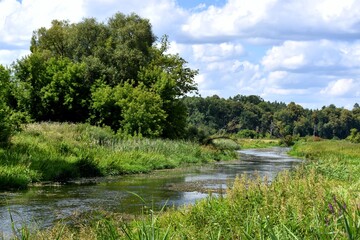 river, water, active recreation, Biebrza, © Albin Marciniak