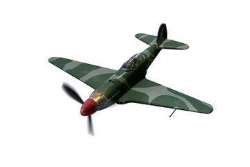 Yakovlev 9, Russian aircraft used in World War II, low-wing single-engine fighter manufactured by the Soviet design bureau Yakovlev between 1942 and 1948 from the Yakovlev Yak-1.