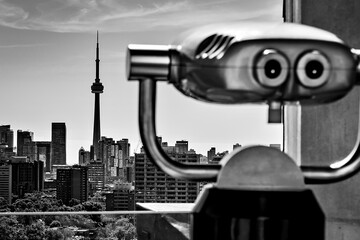 Observando a CN Tower