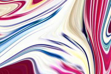 Abstract art of beautiful paint of marble.With beautiful fantasy ink patterns. Liquid paint. Art design for your design. Colorful bright combination of colors.