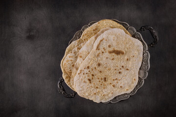 Passover holiday traditional celebration with kosher matzah unleavened bread of Jewish Pesach