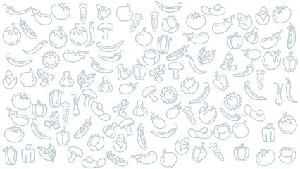 vegetables icon background. vegetarian vector icon background.