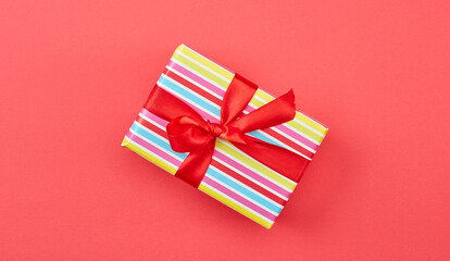 wrapped gift box