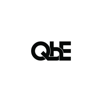 qbe letter original monogram logo design