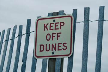 Keep Off Dunes