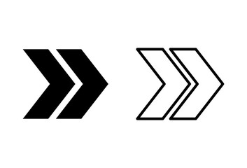 Arrow icon set. Arrow symbol. Arrow sign for your web design