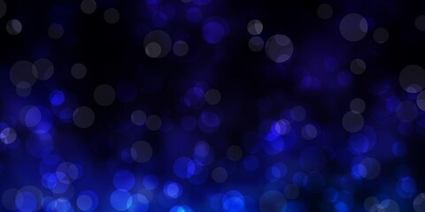 Dark Pink, Blue vector backdrop with dots.