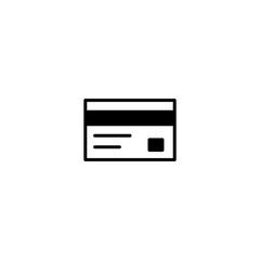 Obraz premium Credit card icon vector for computer, web and mobile app