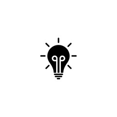 Light Bulb with dollar symbol vector for computer, web and mobile app 