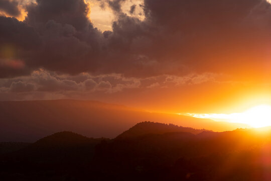Scenic landscapes at sunset, Sedona, Arizona, USA