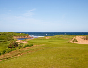 fairway of a golf course in Nova Scotia