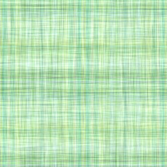 Aegean teal tonal linen texture background. Summer coastal living style home decor fabric effect. Sea green washed out grunge distressed blur material. Decorative calm light textile seamless pattern 
