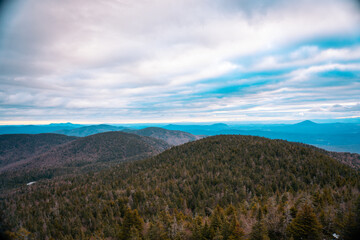 landscape in the mountains