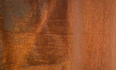Grunge rusted metal texture, rust, and oxidized metal background. Old metal iron panel
