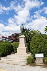 明治維新の三傑大久保利通像　鹿児島県鹿児島市