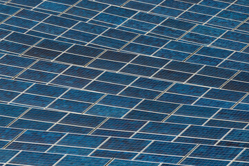  Close of of solar power panels