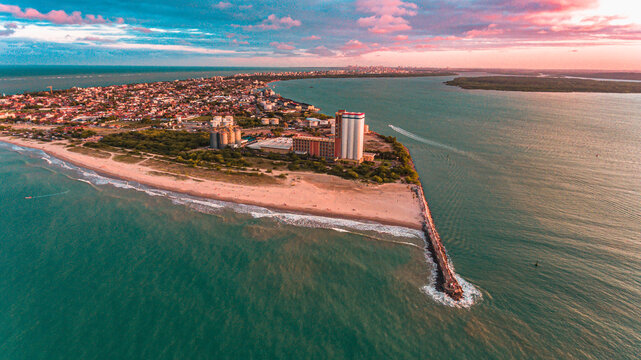 Por do sol no Dique de Cabedelo - PB