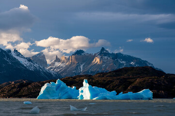 Lago Grey, Torres del Paine National Park, Patagonia, Chile