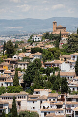 Fototapeta premium Views of Granada city