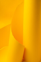 Bold yellow layers abstract background