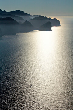 Coast near Port de Soller, Mallorca, Balearic Islands, Spain