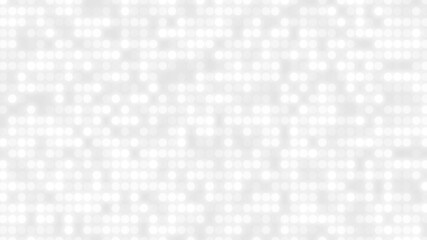 Dot white gray pattern gradient texture background. Abstract  technology big data digital background. 3d rendering.