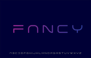 lining alphabet capital lettering a to z font family