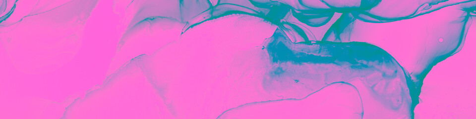 Space Watercolor. Fantastic Web. Purple