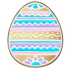 gingerbread egg Happy Easter