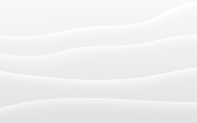 White gray curve wave line abstract background.