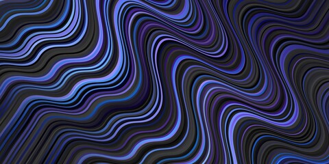 Obraz premium Dark Pink, Blue vector template with lines.