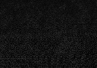 背景_バック_テクスチャ_和紙_143_黒