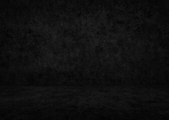 dark concrete interior