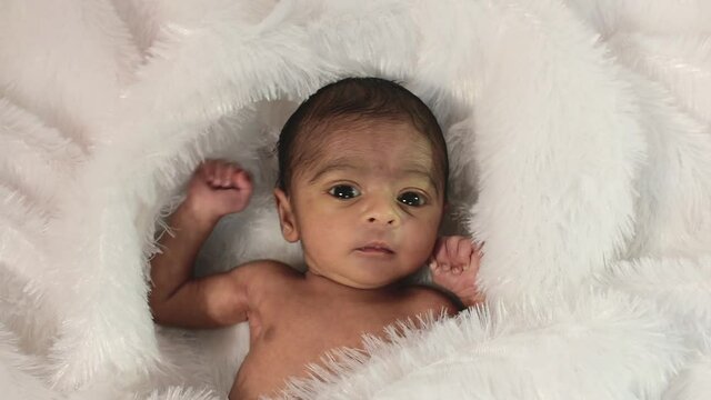 New Born Baby Girl Is looking for mom