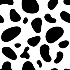 Irregular blob, seamless pattern of abstract organic shapes. Abstract irregular random blobs. Simple liquid amorphous splodge. Trendy minimal designs for presentations, banners, posters and flyers.