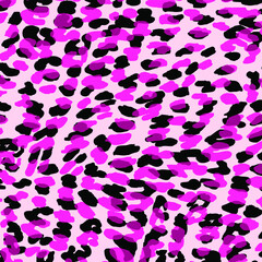 Abstract animal skin leopard seamless pattern design. Jaguar, leopard, cheetah, panther fur. Seamless camouflage background for fabric, textile, design, cover, wrapping.